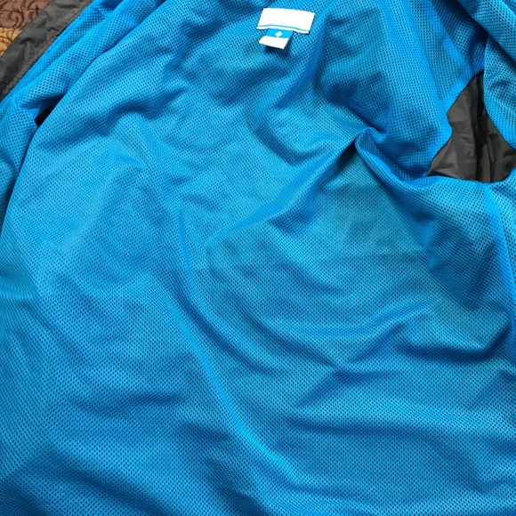 Columbia Wind Breaker Rain Jacket Coat Size 18/20 - Picture 6 of 8